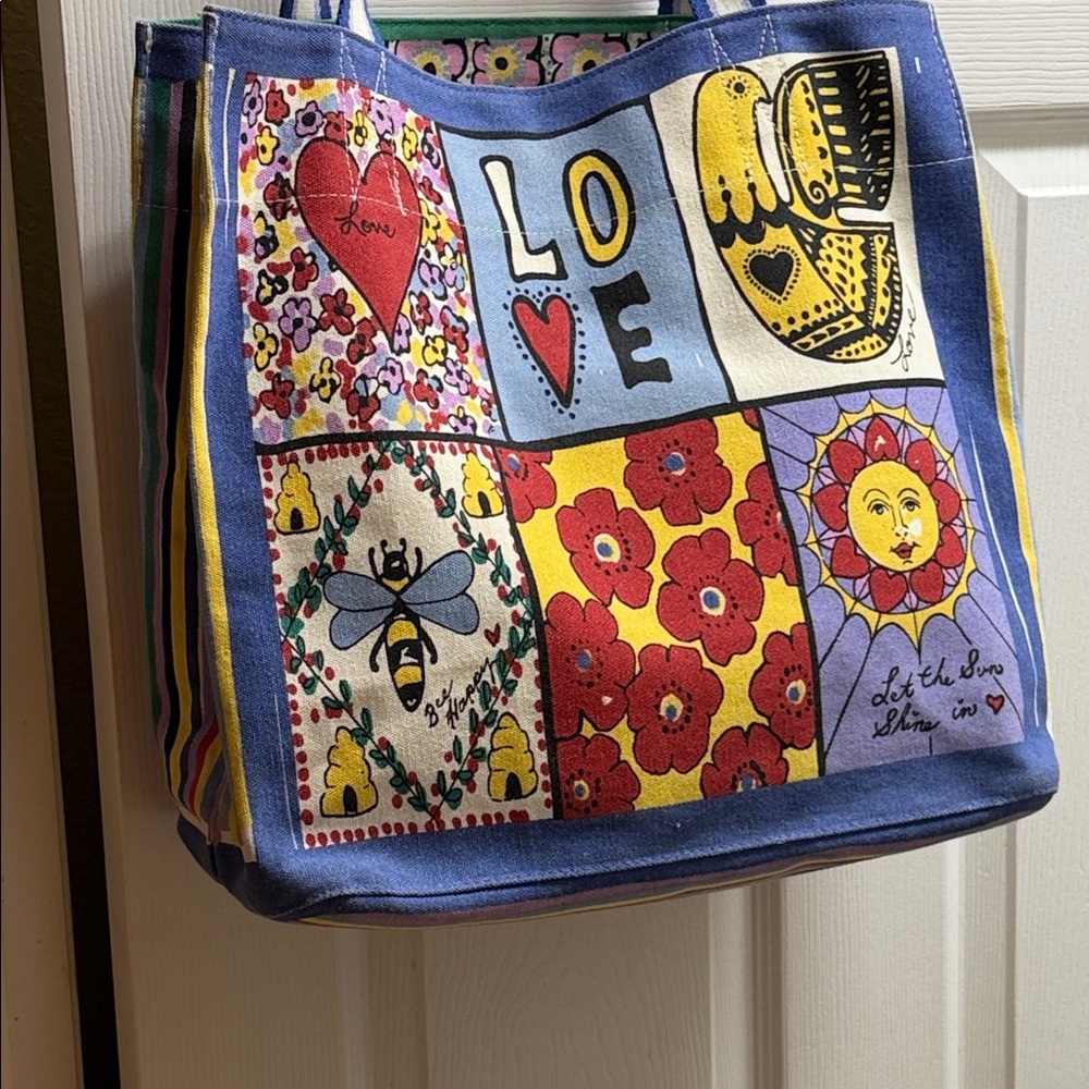 Brighton Multicolor Graphic Tote
